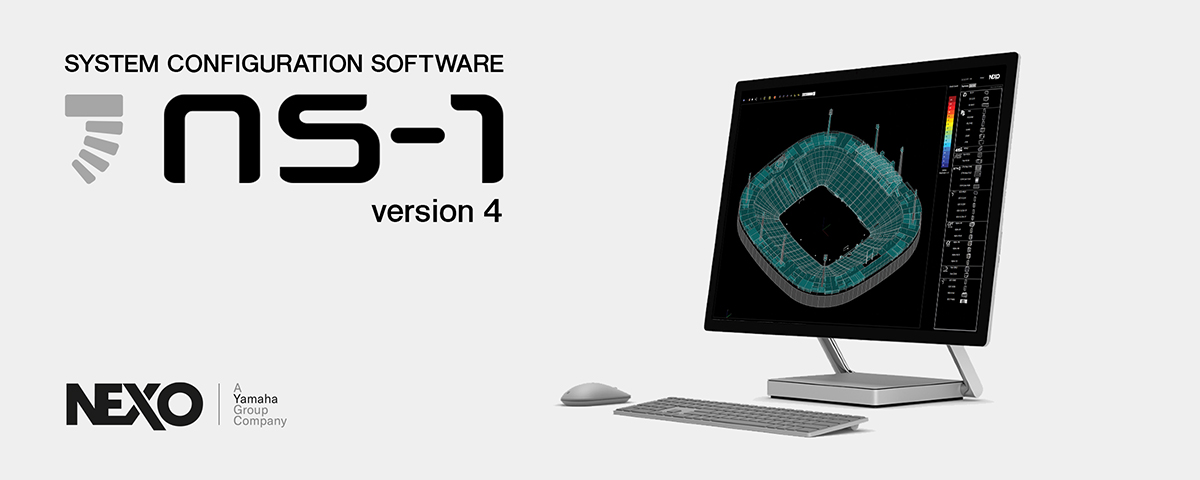 NEXO公司更新NS-1系统软件以集成恩佐扬声器系统和AFC Design Assistant