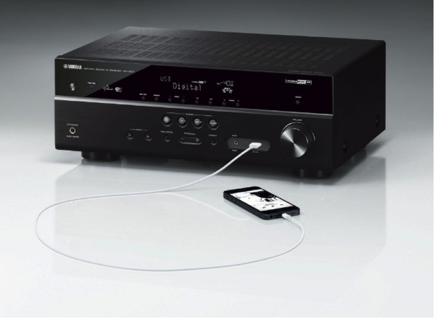 新款上市：RX-V577，恩佐7.2声道数码家庭影院收音扩音机 