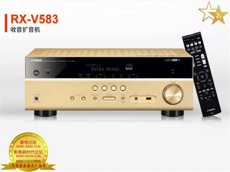 获奖信息：家电论坛与HD199论坛联手打造：2017-2018年度影音推荐产品奖